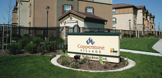 Copperstone Village Apartments Entrance
