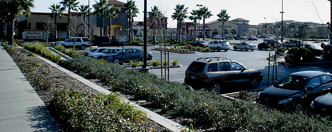 Natomas Park Retail Center Parking Lot, Sacramento, CA
